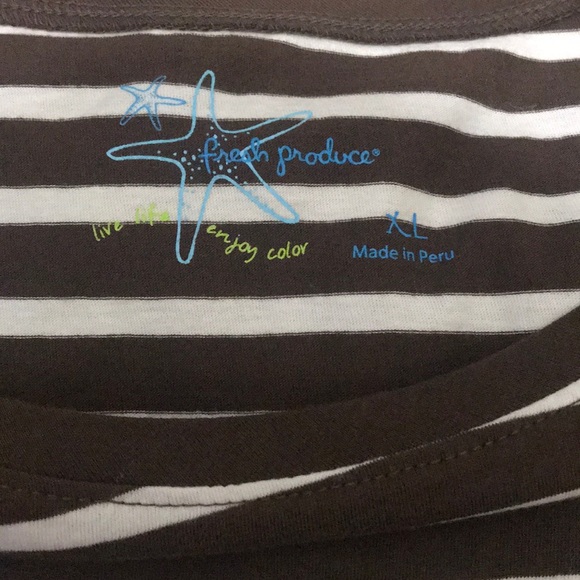 Fresh produce Stripped T-Shirt - Picture 5 of 6